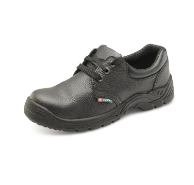 Black Shoe Steel Toe Cap Midsole 38/05