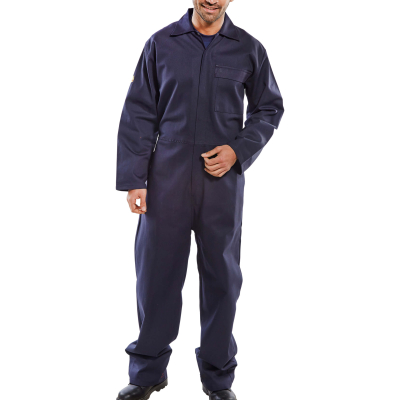 Flame Retardant Boilersuit Navy 50