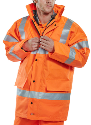 Traffic Jacket 4 Seasons Orange XXXL