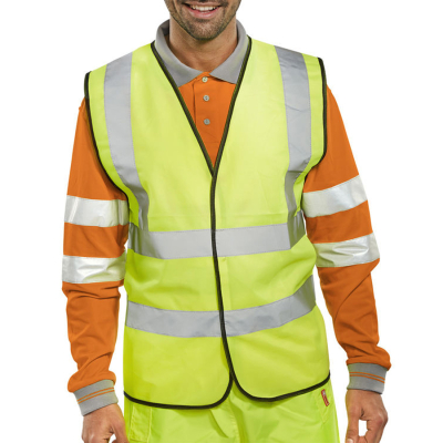 Hi Viz Yellow Waistcoat 4XL