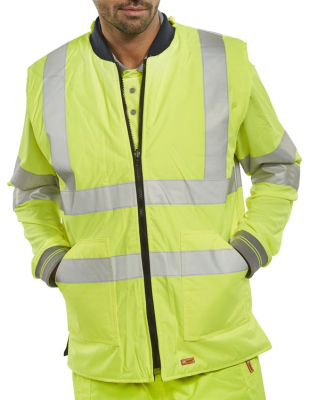 Bodywarmer Hi Viz Yellow XL