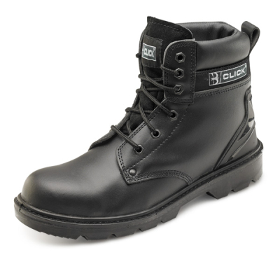 Black Mid Sole Safety Boot Size 8