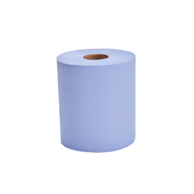 2 Ply Blue Centre Feed Rolls 135m