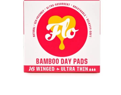FLO Bamboo Pads With Wings  Day Pads