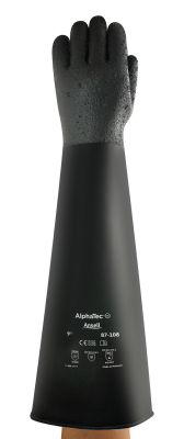 Industrial Latex Glove Heavy Weight 24' Size 9