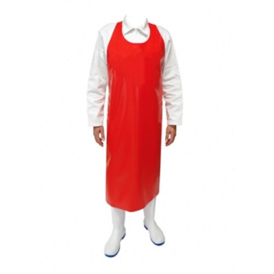 Intergra Wear PU Laminate Apron Red