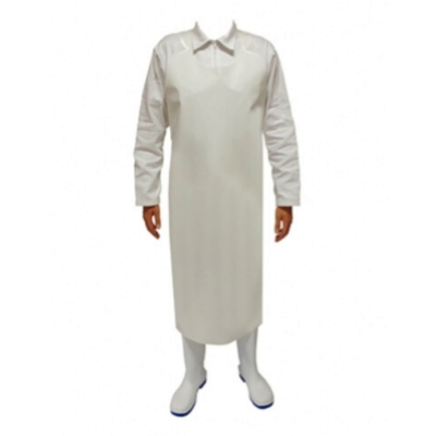 Intergra Wear PU Laminate Apron White