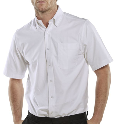 Oxford Short Sleeved Shirt White 18