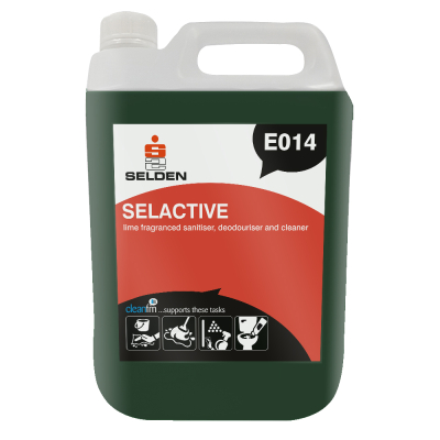 Selactive Washroom Sanitiser/Deodoriser Cleaner 5 Litre