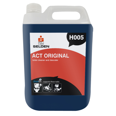 Act Original Toilet Cleaner Stainless Steel Safe 5 Litre