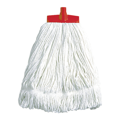 16oz Red Looped Cotton Kentucky Mophead