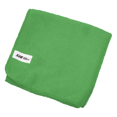 Lightweight Microfibre Cloth Green