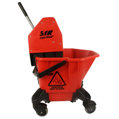 Combo 24 Litre Mop Bucket And Press Red