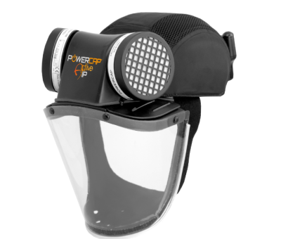 JSP Powercap Active IP Series 8hr Black Powered Respirator