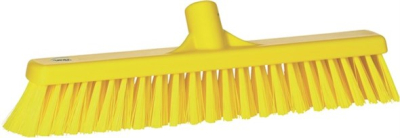 Vikan Broomhead 410mm Soft/Hard Yellow