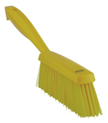 Vikan Hand Brush 330mm Medium Yellow