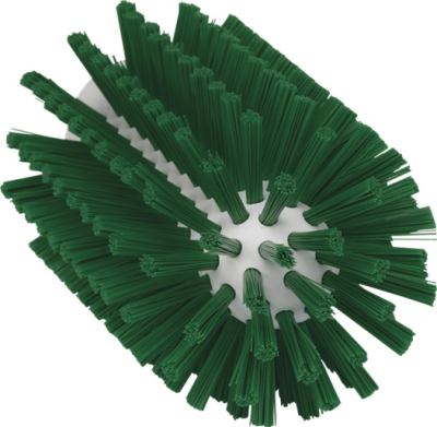 Vikan 77mm Dia Pipe Cleaning Brush Medium Bristle Green