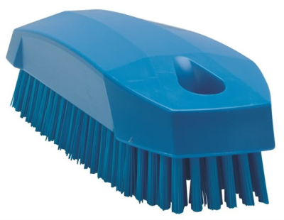 Vikan 115mm Hygiene Nail Brush Blue