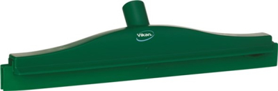 Vikan Hygienic Floor Squeegee w/replacement cassette, 400 mm, Green