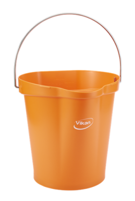 Vikan Hygiene Bucket 12 Litre Orange