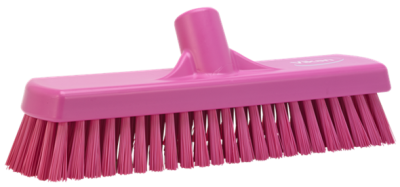 Vikan 300mm Hygiene Deck Scrub Stiff Pink