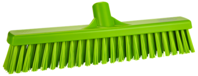 Vikan Broomhead 410mm Soft/Hard Lime