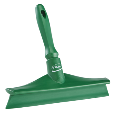 Vikan Ultra Hygiene Table Squeegee w/Mini Handle, 245 mm Green