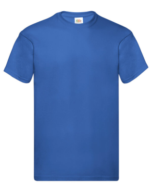 FOTL Royal Blue Crew Neon T-Shirt Small