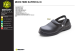 Micro Fibre Safety Slipper Black